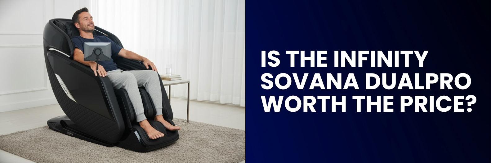 Find out if the Infinity Sovana DualPro Massage Chair delivers on its premium price with our detailed review and expert insights.