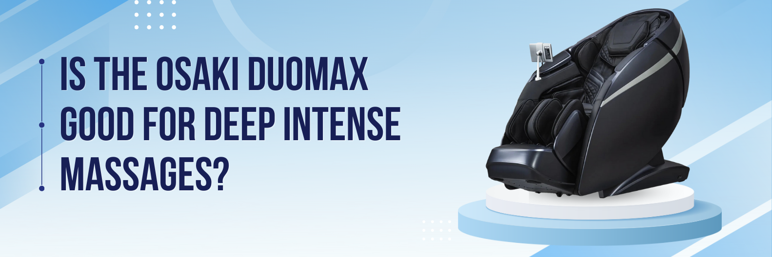 The Osaki OS-Pro 4D DuoMax Massage Chair, with its advanced 4D technology and customizable settings, offers a comprehensive and deeply satisfying massage experience, making it an excellent choice for those seeking deep, intense massages.