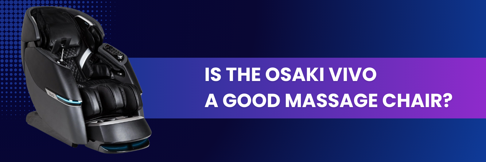 The Osaki Vivo delivers solid performance with its 2D massage system and user-friendly controls, making it a good option for individuals looking for reliable relaxation at home.