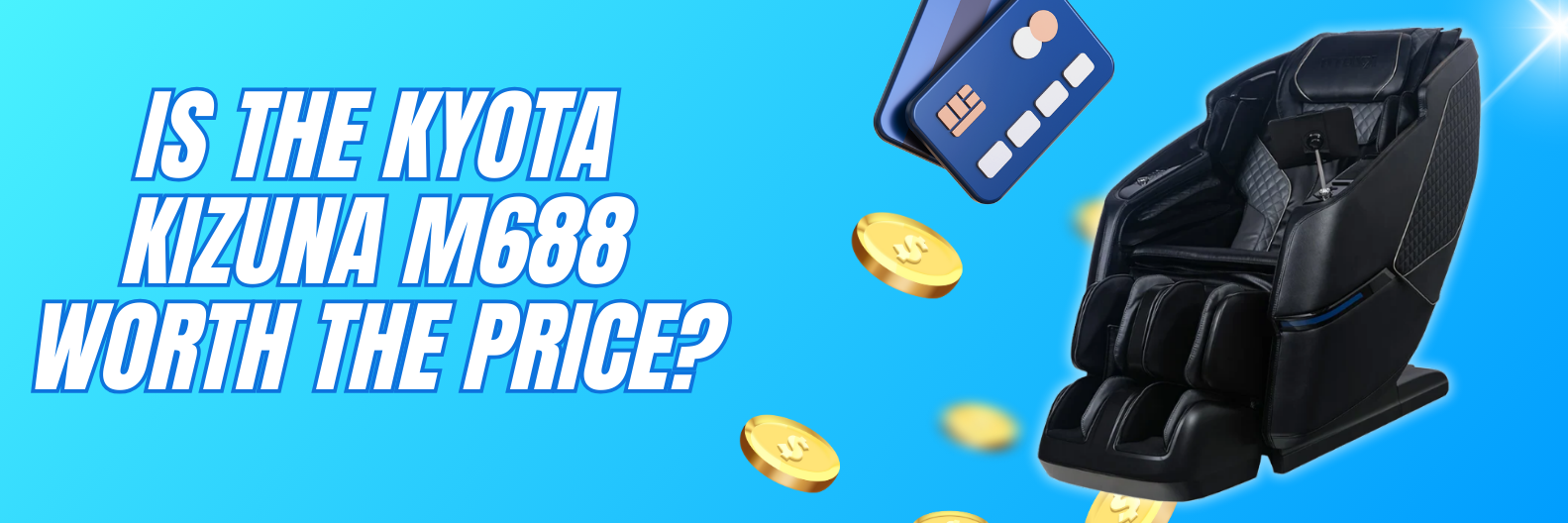 Discover whether the Kyota Kizuna M688 massage chair justifies its cost with our honest evaluation of features, performance, and overall value.