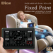 Kahuna Dios 6800 6-point massage system highlighting targeted areas for full-body relief and precision therapy.