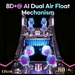 Kahuna Dios 1288 8D AI dual air float mechanism combining advanced rollers and air compression for full-body support.