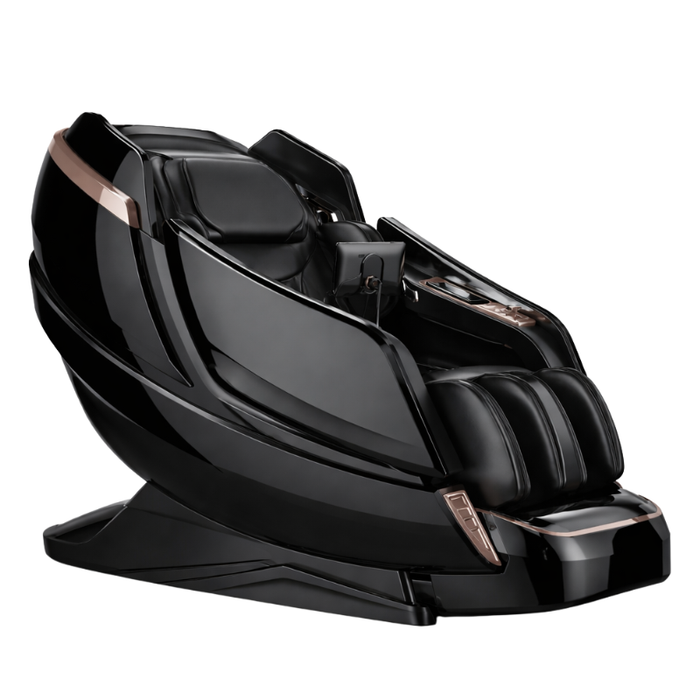 Kahuna Dios 1288 massage chair in black with 8D dual air-tech massage system and full-body SL-track coverage.