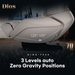 Kahuna Dios 7300 massage chair with 3 zero gravity positions for enhanced comfort and deeper full-body massage.