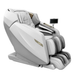 Kahuna Dios Flexa massage chair in grey with advanced 4D rollers, zero gravity recline, and full-body massage coverage.