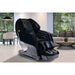 Kyota Yosei M868 4D massage chair in black in a living room setting.
