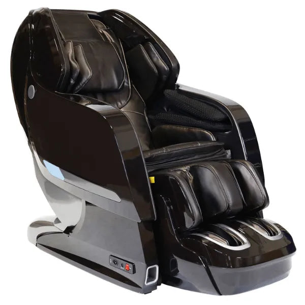 Kyota Yosei M868 4D massage chair in brown.