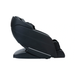 Kyota Yugana M780 4D Massage Chair in sleek black, side profile showing extended leg rest, ergonomic arm panels, and contemporary design.