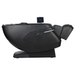 Black Kyota Zenyu M338 massage chair shown in a Zero Gravity reclined position with elevated legs and ergonomic support.