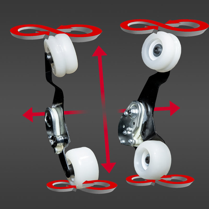 Kyota Genki M380 Massage Chair showing the 360° 4-Node back massage mechanism engaging rollers along the spine.