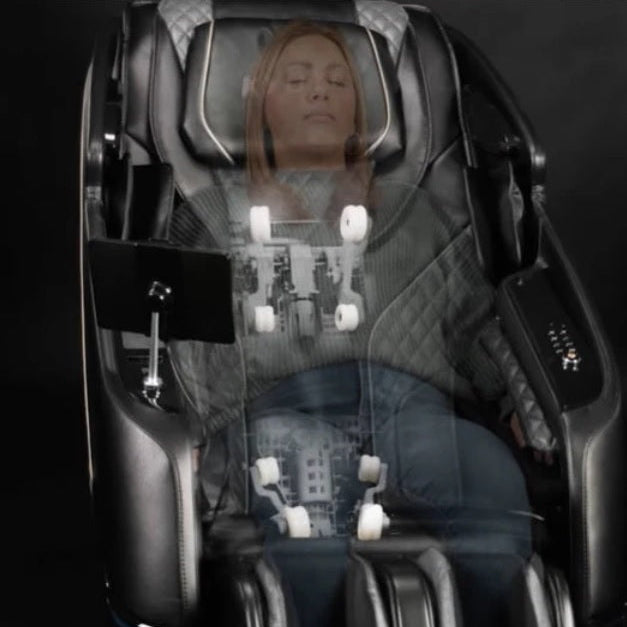 Kyota Kizuna M688 Advanced 8-roller Dual-Mechanism Massage System.