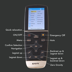 Wireless Color Menu Rechargeable Remote