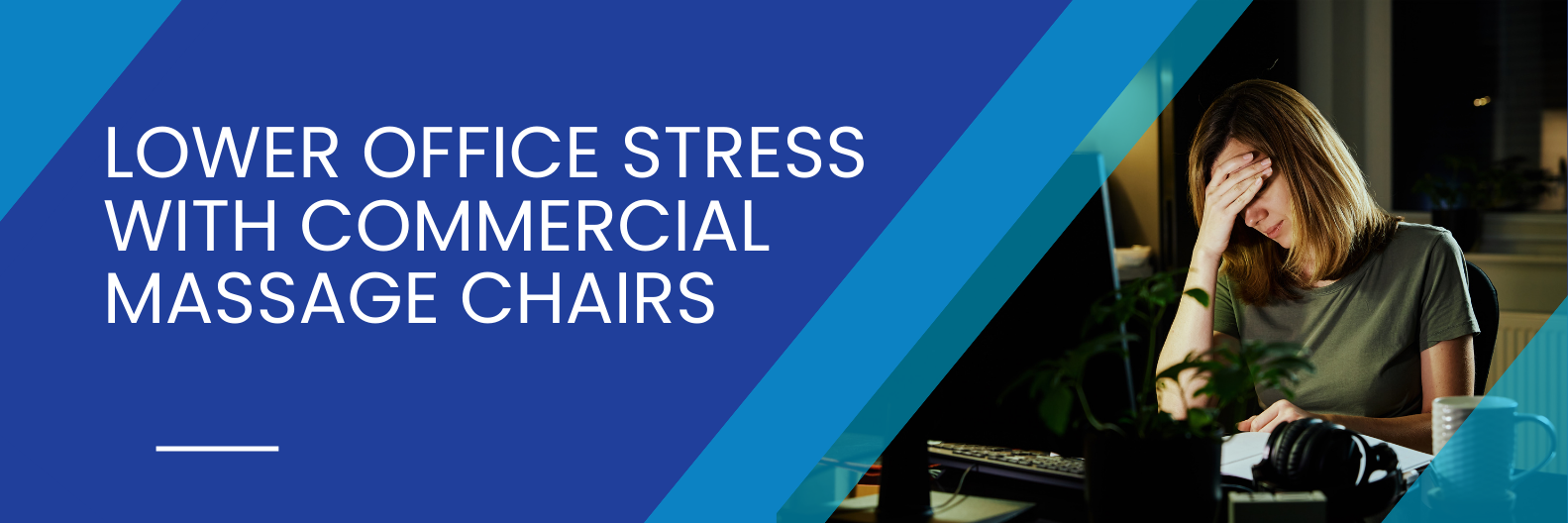Explore the Stress-Relief Benefits of Commercial Massage Chairs for Offices. Understand the Impact and Advantages of Implementing Massage Chairs in Workplaces.