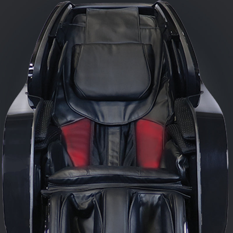 Kyota Yosei M868 massage chair lumbar heat therapy feature.