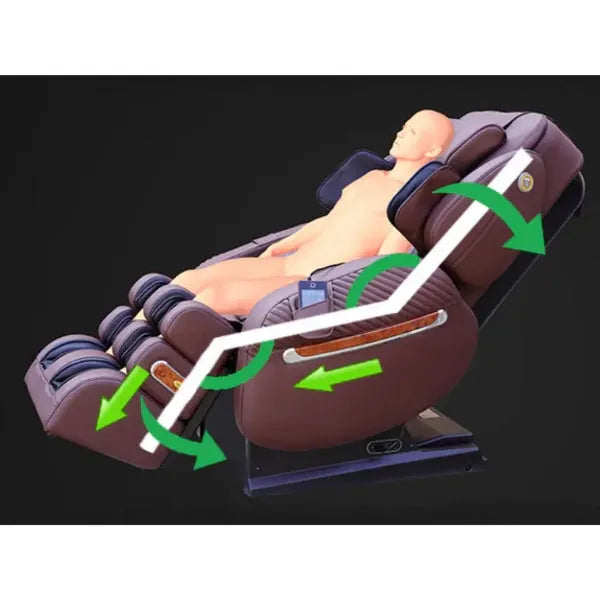 Luraco iRobotics i11 Special Edition Medical Massage Chair featuring advanced full-body stretching technology and patented Split L-Track for enhanced flexibility and muscle relaxation.