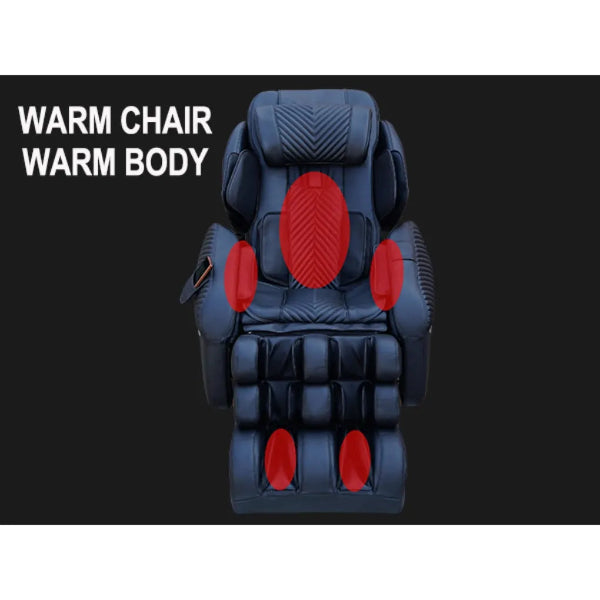 Luraco iRobotics i11 Special Edition Medical Massage Chair featuring Warm Chair – Warm Body technology for soothing warmth, enhanced comfort, and full-body relaxation.