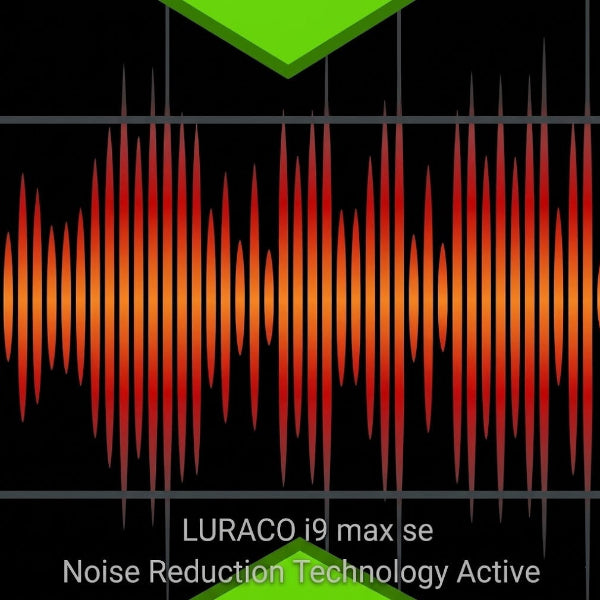 Luraco i9 Max Special Edition massage chair with patented noise reduction technology for ultra-quiet massage operation.