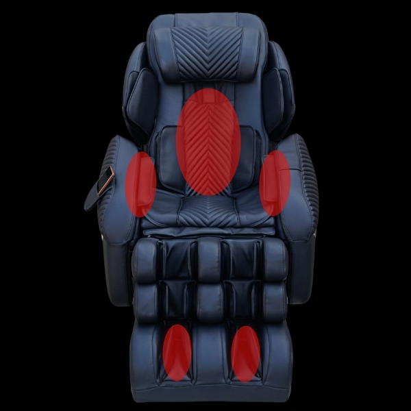 Full-body heat therapy feature on the Luraco i9 Max Special Edition massage chair providing soothing warmth to the body.