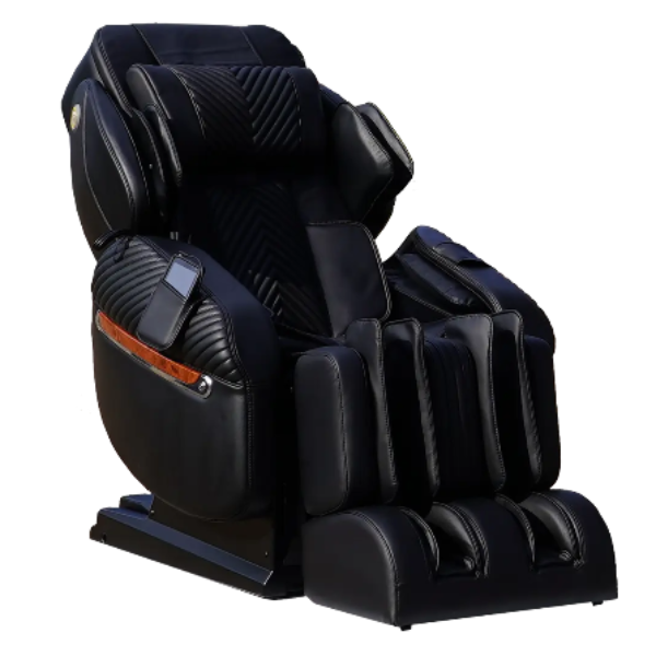 The Luraco iRobotics i11 Big and Tall Edition massage chair offers advanced massage technology and luxurious comfort for larger body types. 