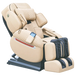 Luraco iRobotics i11 Special Edition Medical Massage Chair in cream, angled view.