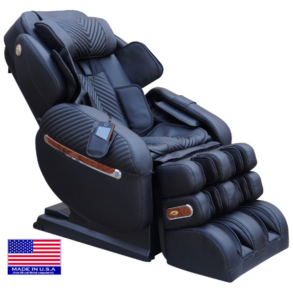 The Luraco iRobotics i9 Max Special Edition massage chair comes with an impressive 100 strategically positioned air cells. 