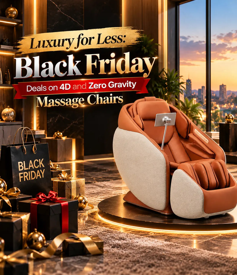 Discover zero gravity massage chair deals this Black Friday and enjoy luxury relaxation, advanced technology, and incredible savings.