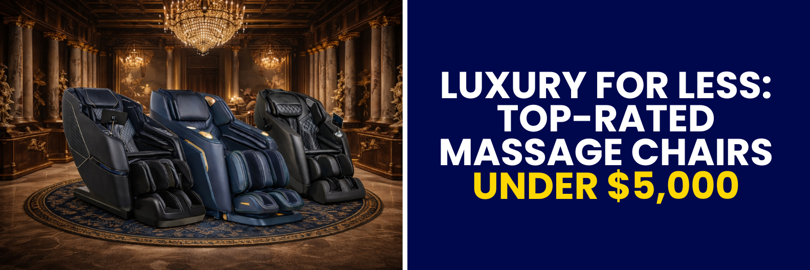 Compare high-quality options and find the perfect massage chair that fits your budget and relaxation needs.
