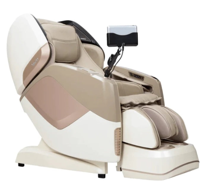 The Osaki Maestro LE 2.0 comes equipped with a pain detector, heated back rollers, advanced reflexology, and voice controls.