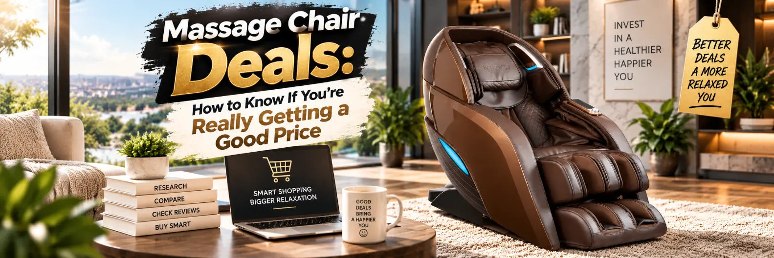 See how to evaluate massage chair deals by comparing prices, features, warranties, and retailer support to ensure you get the best value for your money.