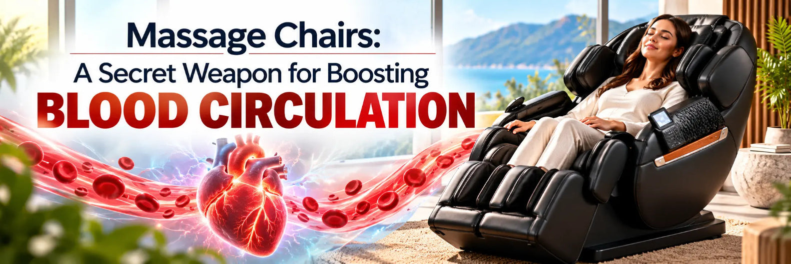 Experiencing the effective massage chair benefits for circulation enhances overall health, ensuring vitality and well-being.