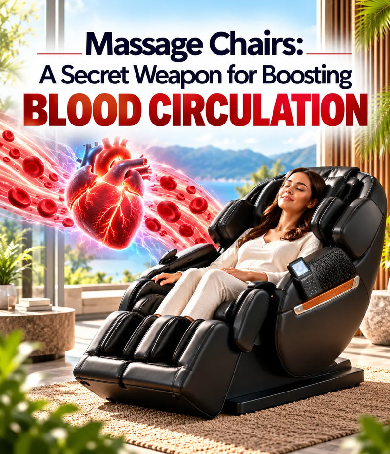 Find out how Massage Chairs are a Secret Weapon for Boosting Blood Circulation.