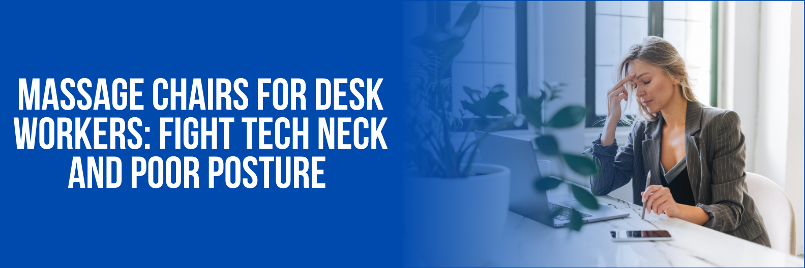 Say goodbye to tech neck and bad posture—massage chairs are here to help desk workers feel their best. Find out which features matter most for lasting workplace wellness.