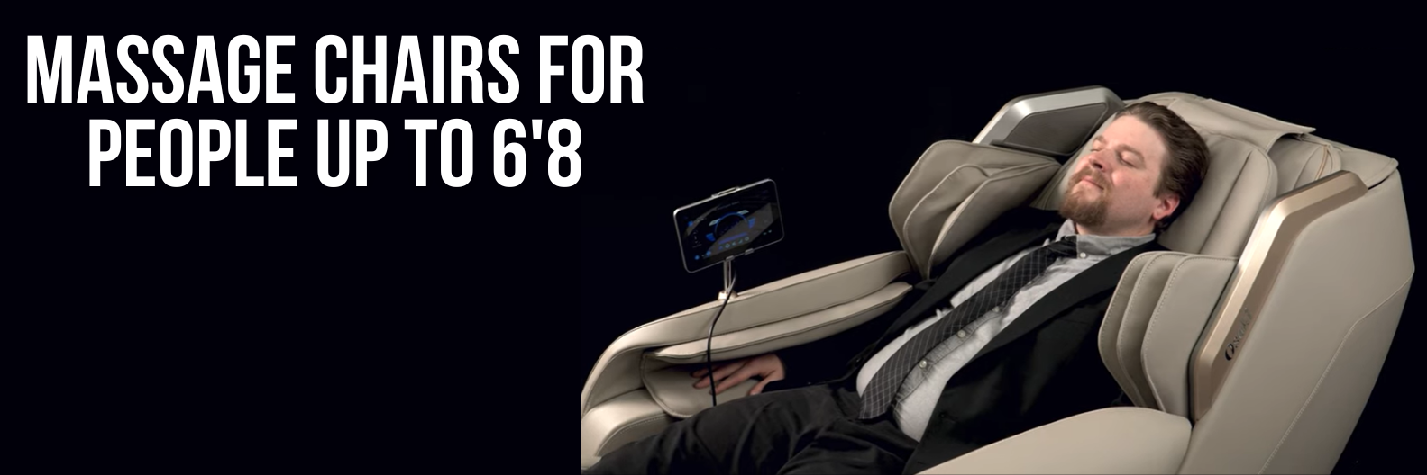 Discover the best massage chairs designed for taller individuals, including those up to 6'8", offering advanced features and superior comfort