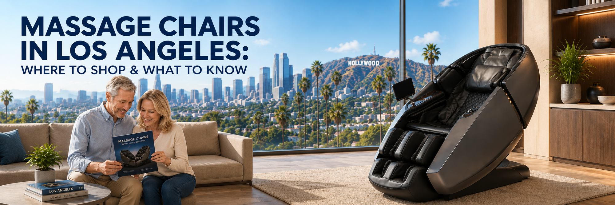 Shopping for a massage chair in Los Angeles? Find expert tips on where to shop, what to look for, and how to choose the best model for your needs.