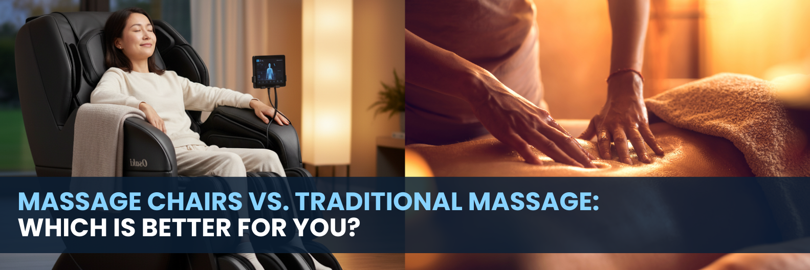 Evaluate how high-tech massage chairs stack up against traditional massage therapy in effectiveness, so you can choose the ideal option for your wellness plan.