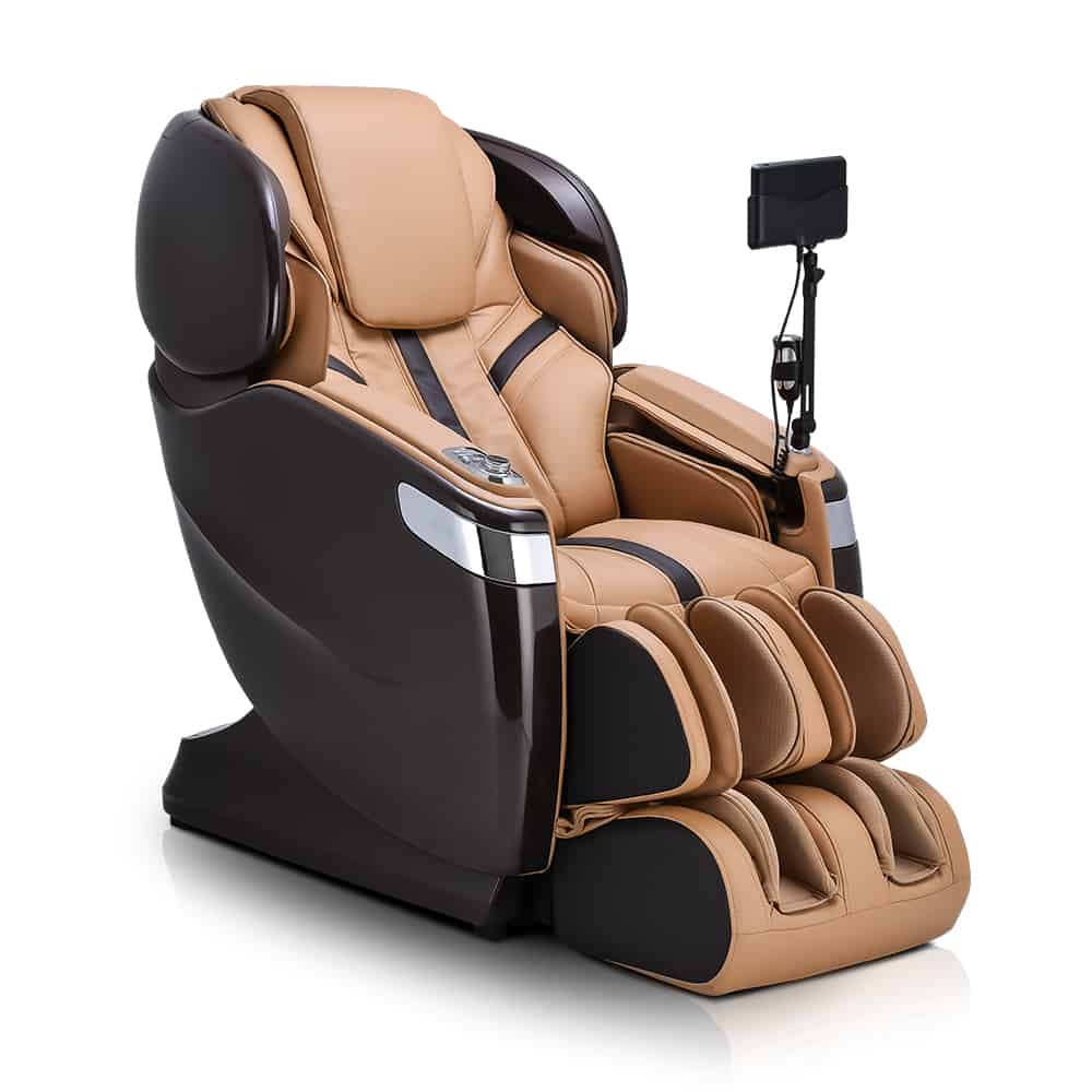 The Ogawa Master Drive AI 2.0 Massage Chair offers a cutting-edge massage experience with AI-driven technology, 4D rollers, and an intuitive interface for a deeply personalized and therapeutic relaxation session.