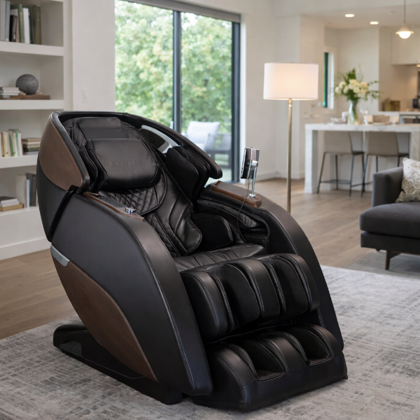 Kyota Nokori massage chair showcasing modern design and premium aesthetics.