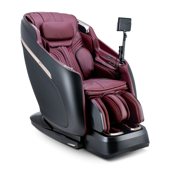 The Ogawa Master Drive Duo Massage Chair in taupe, a cutting-edge massage chair celebrated as one of the best, featuring advanced dual-action technology, precision engineering, and luxurious comfort for a superior relaxation experience.