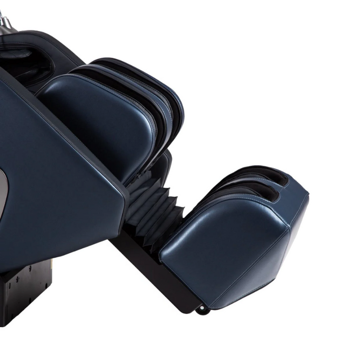 Automatic extendable footrest of the Osaki 4D Bravo Duo Massage Chair, offering customizable leg support and enhanced comfort during the massage.