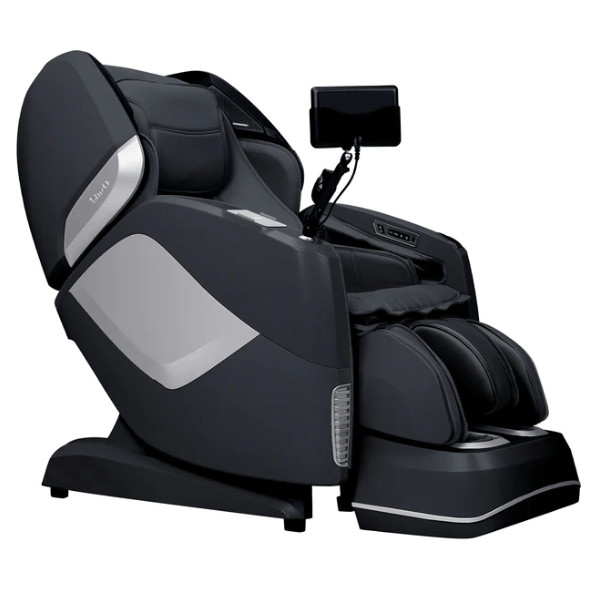 The Osaki Emperor massage chair has heated 4D rollers with up to 8 levels of roller depth adjustment for a stronger massage. 