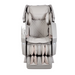 Front view of the Osaki OS-3D Vito Massage Chair in taupe, highlighting its contemporary design and ergonomic features.