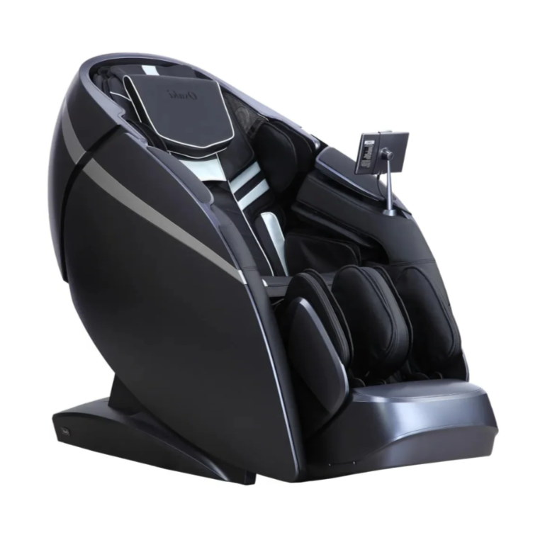 Osaki DuoMax SE is one of the best 4D massage chairs of 2025 with advanced 4D rollers for the upper body and 3D rollers for the lower body, simulating human-like massage techniques such as kneading, rolling, and pressing.
