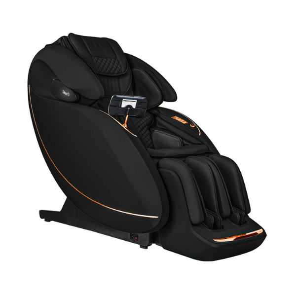 The Osaki Solis is a revolutionary 4D massage chair that will transport you to a world of relaxation and rejuvenation and is available in black.