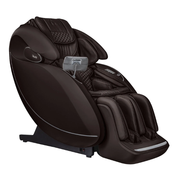 The Osaki Solis is a revolutionary 4D massage chair that will transport you to a world of relaxation and rejuvenation and is available in brown. 