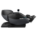 Side view of the Osaki Trion Flex Duo 4D+3D Massage Chair in black, reclined in zero-gravity position, showcasing its ergonomic design and advanced massage features.