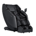 Black Osaki Ziva Massage Chair showcasing a sleek, modern design with luxurious upholstery, adjustable reclining features, and an intuitive control panel. The chair is equipped with advanced massage technology for a customizable relaxation experience.