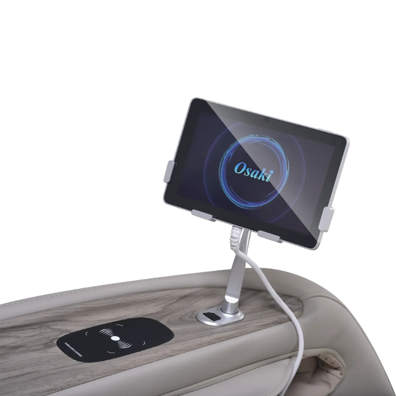 The Intelligent AI Health Monitor of the Osaki 4D Manhattan Duo Massage Chair offers a sophisticated analysis of individual user data to tailor the massage experience to their specific health needs. This innovative feature enhances overall wellness by providing real-time feedback and personalized adjustments, promoting optimal relaxation and recovery.