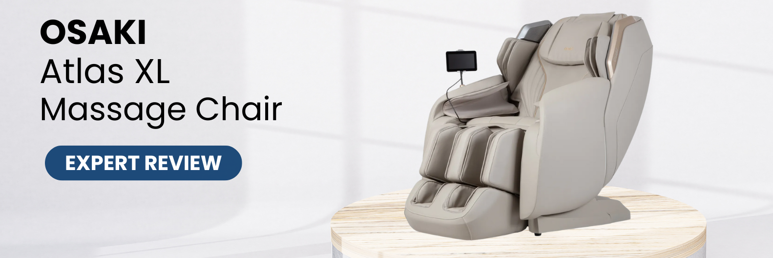 In this Osaki Atlas XL Massage Chair review discover a 4D massage chair ideal for big and tall users. Featuring advanced technology, it offers exceptional health benefits, ergonomic design, and personalized comfort for ultimate relaxation.