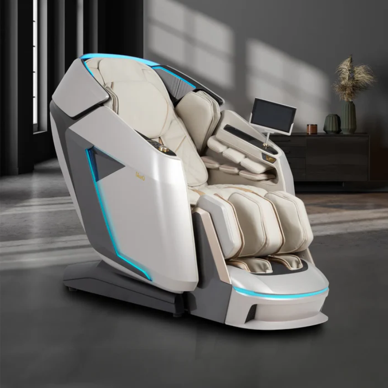 The Osaki Grand Duo 4D Massage Chair is considered one of the best new massage chairs on the market due to its advanced dual 4D roller technology and customizable features that provide a deeply personalized and effective massage experience tailored to each user's unique needs.