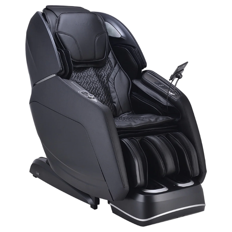 The Osaki 4D Manhattan Duo Mech Massage Chair is recognized as one of the best AI massage chairs due to its sophisticated dual massage mechanisms and intelligent AI health detection, which customize the massage experience to effectively target individual muscle tension and enhance overall relaxation.